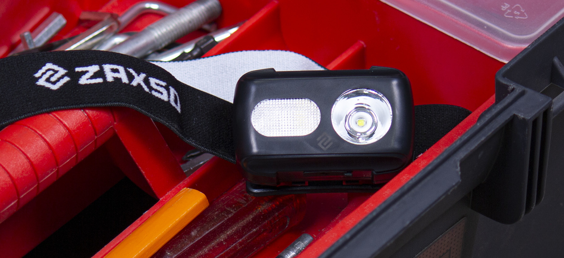 ZAXSO - HH7R - Headlamp in action