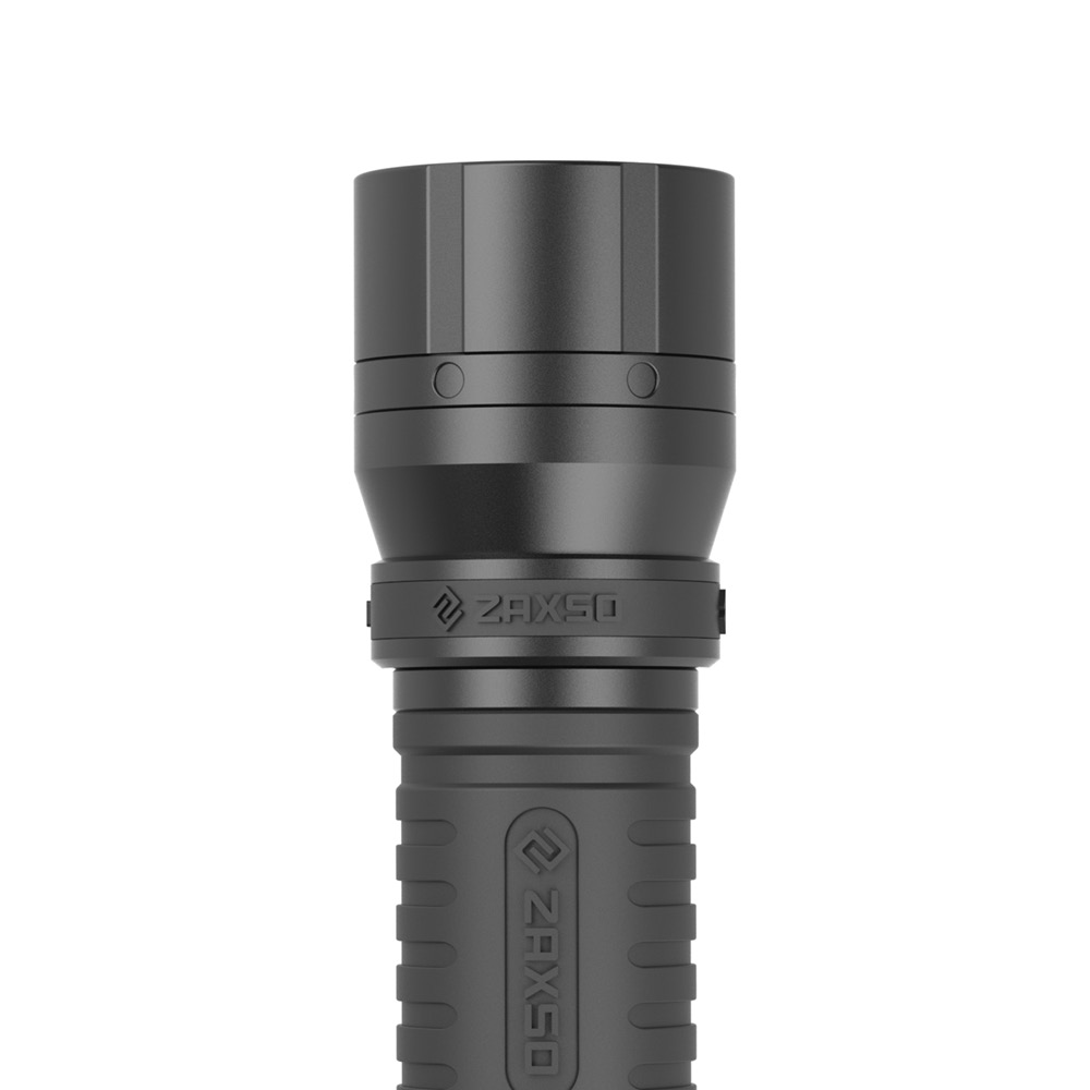 Zaxso - Kvalitet quality HF5 lygte flashlight close up